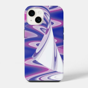 Coque Pour iPhone 14 Vagues tournantes