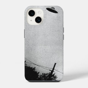 Coque Pour iPhone 14 Vaisseau Spatial Extraterrestre OVNI Top Secret