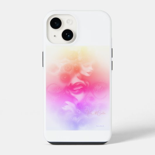 Coque Pour iPhone 14 "Vénus avec Création", Boîtier Apple iPhone 14 (Verso)
