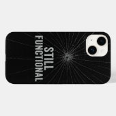 Coque Pour iPhone 14 Verre fissuré Design esthétique coque iphone (Verso (horizontal))