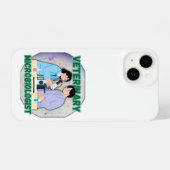Coque Pour iPhone 14 Veterinary Microbiologist – Lab Science Design (Verso Horizontal)