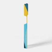 Coque Pour iPhone 14 Vibrant Yellow Blue Abstract (Côté droit)