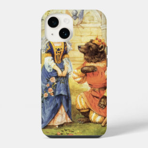 Coque Pour iPhone 14 Vieux Conte de Fées, La Belle et la Bête