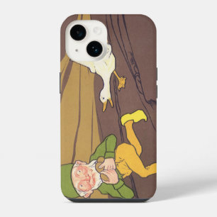 Coque Pour iPhone 14 Vintage fable d'Ésope La poule aux œufs d'or