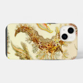 Coque Pour iPhone 14 Vintage Haeckel (Verso Horizontal)