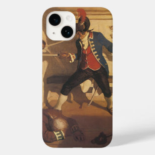 Coque Pour iPhone 14 Vintages pirates, capitaine Sword Combat par NC Wy