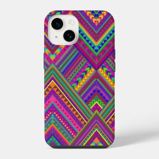 Coque Pour iPhone 14 Violet vif (Verso)