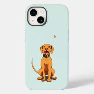 Coque Pour iPhone 14 Vizsla Love Simplistic Phone Case