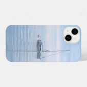 Coque Pour iPhone 14 Voilier Pacifique Voile (Verso Horizontal)