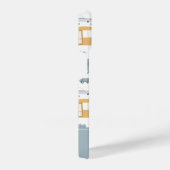 Coque Pour iPhone 14 Voitures mignonnes dans le Motif de la circulation (Côté droit)