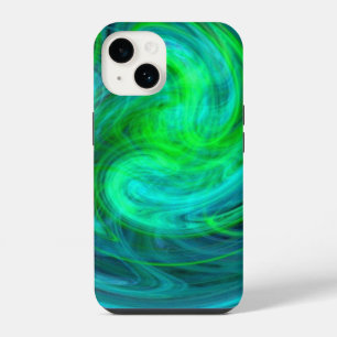 Coque Pour iPhone 14 VORTEX LÉGER, bleu éclatant