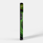 Coque Pour iPhone 14 VORTEX LUMINEUX, vert vif (Côté droit)