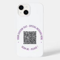 Votre code QR et votre coque iphone de couleurs pe