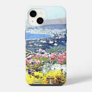 Coque Pour iPhone 14 Voyage en Italie San Remo Europe Vintage