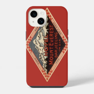 Coque Pour iPhone 14 Voyage Vintage, Mont Everest, Darjeeling Inde
