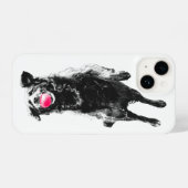 Coque Pour iPhone 14 Warm ember accent (Verso Horizontal)