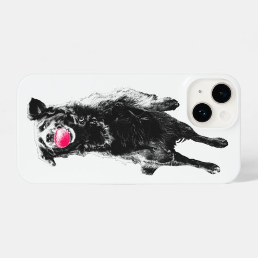 Coque Pour iPhone 14 Warm ember accent (Verso Horizontal)