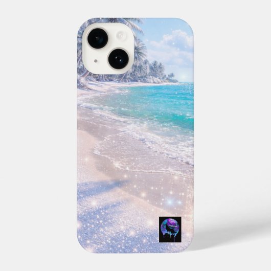 Coque Pour iPhone 14 Winter Beach Wonderland (Verso)