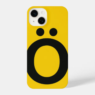 Coque Pour iPhone 14 Yellow Phone Case with Trendy Moda