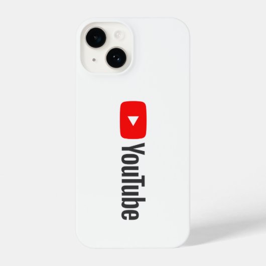 Coque Pour iPhone 14 YouTube (Verso)
