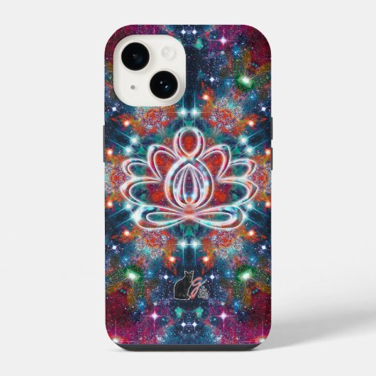 Coque Pour iPhone 14 Zen Lotus (Verso)