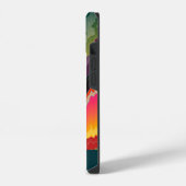 Coque Pour iPhone 14 Zigzag Multicolore Abstrait (Côté gauche)