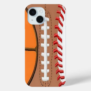 Coque Pour iPhone 15 3 Sport Ball iPhone 15 Coque