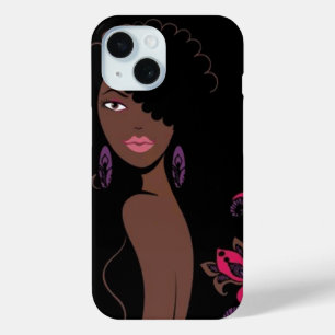 Coque Pour iPhone 15 Afrocenic Beauty iPhone 15 Coque