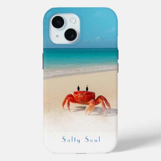 Coque Pour iPhone 15 Âme salée — iPhone 15 Coque dur (Verso)