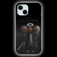 Ange noir, coque iphone d'Ange vengeur