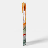 Coque pour iPhone 15 - Aquarelle Fleur Exotique (Verso / Gauche)