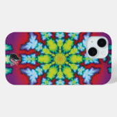 Coque Pour iPhone 15 Bloom coque iphone Kaleidoscope (Verso (horizontal))