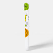 Coque Pour iPhone 15 Citrus 'Nom' coque iphone vertical (Verso / Gauche)