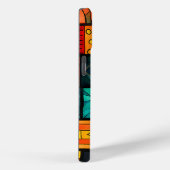 Coque Pour iPhone 15 Colorful African Print iPhone 15 Pro Coque (Verso / Droite)