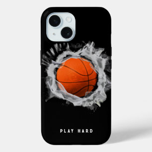 Coque Pour iPhone 15 Coque de basket-ball-coque iphone