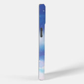 Coque Pour iPhone 15 Coque iphone bleu céleste Nebula (Verso / Droite)