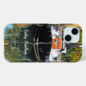 Coque Pour iPhone 15 coque iPhone Classic Voilier (Verso (horizontal))