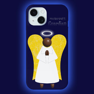 Coque Pour iPhone 15 Coque iphone d'Ange de la Guardian d'Amérique afri