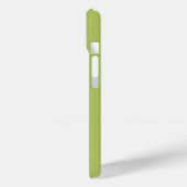 Coque Pour iPhone 15 Coque iphone Dazzle Green 'Your Name' (Verso / Gauche)