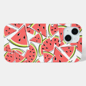 Coque Pour iPhone 15 Coque iphone de pastèque (Verso (horizontal))