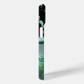 Coque Pour iPhone 15 Coque iphone Emerald Splash Dynamics (Verso / Droite)