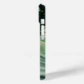 Coque Pour iPhone 15 Coque iphone Emerald Splash Dynamics (Verso / Gauche)