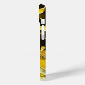 Coque Pour iPhone 15 Coque iphone Golden Splash Dynamics (Verso / Gauche)
