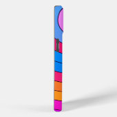 Coque Pour iPhone 15 Coque iphone hypnotisé (ultra violet) (Verso / Droite)