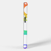 Coque Pour iPhone 15 Coque iphone pointillé Rainbow Polka (Verso / Droite)
