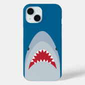 Coque Pour iPhone 15 Coque iphone requin (Verso)