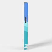 Coque Pour iPhone 15 Coque iphone Tropical Ocean Breeze et Palm Trees (Verso / Droite)