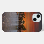 Coque Pour iPhone 15 Coucher de soleil à Papago Park Coque iphone (Verso (horizontal))