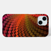 Coque Pour iPhone 15 Couleurs d'été spirale iPhone 15 Coque (Verso (horizontal))