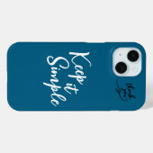 COQUE POUR iPhone 15 COUVERTURE COQUE ARRIÈRE IPHONE 15 (Verso (horizontal))
